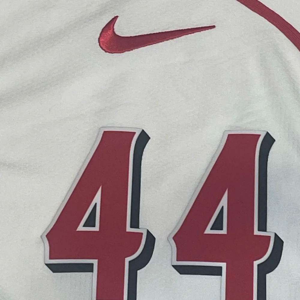 Nike Elly De La Cruz Cincinnati Reds MLB Jersey 44 White Men's XL Authentic